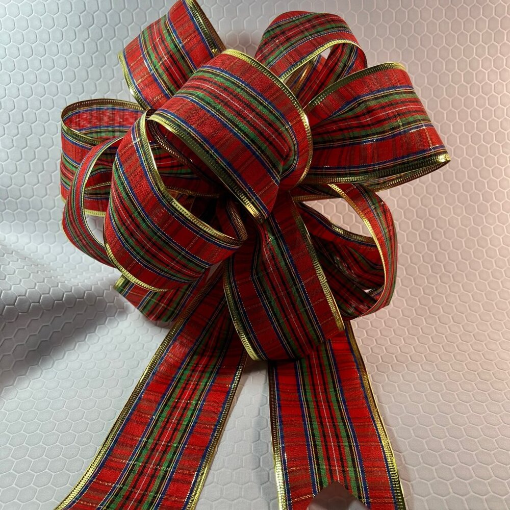 Beautiful Christmas Bow Handmade New